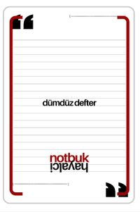 Dümdüz Defter Ajanda - Notbuk & Hayalci Notbuk