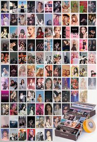 K-Pop Temalı 108 Adet Duvar Poster - Kolaj Seti Oda Dekoru