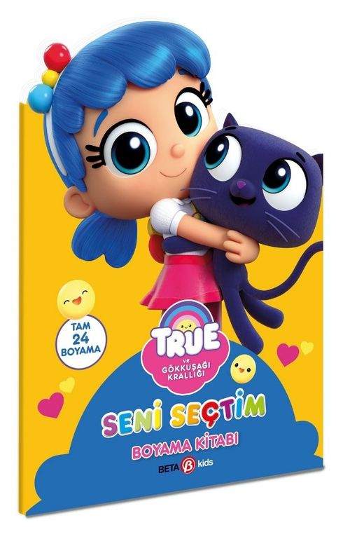 True - Seni Seçtim Boyama Kitabı 