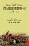 M&uuml;lteciler Meselesi (Macar ve Leh Sığınmacıları) (1848-1851)