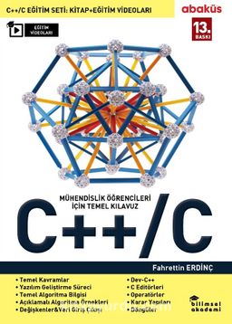 C++/C (Video Eğitim seti Hediyeli) 
