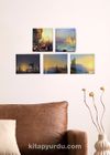 Full Frame Duvar Sanatları - İvan Ayvazovski - Mini Kanvas Set 5'li (FF-DS315)