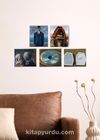 Full Frame Duvar Sanatları - Rene Magritte - Mini Kanvas Set 5'li (FF-DS320)