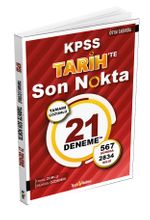 KPSS Tarihte Son Nokta 21 Çözümlü Deneme