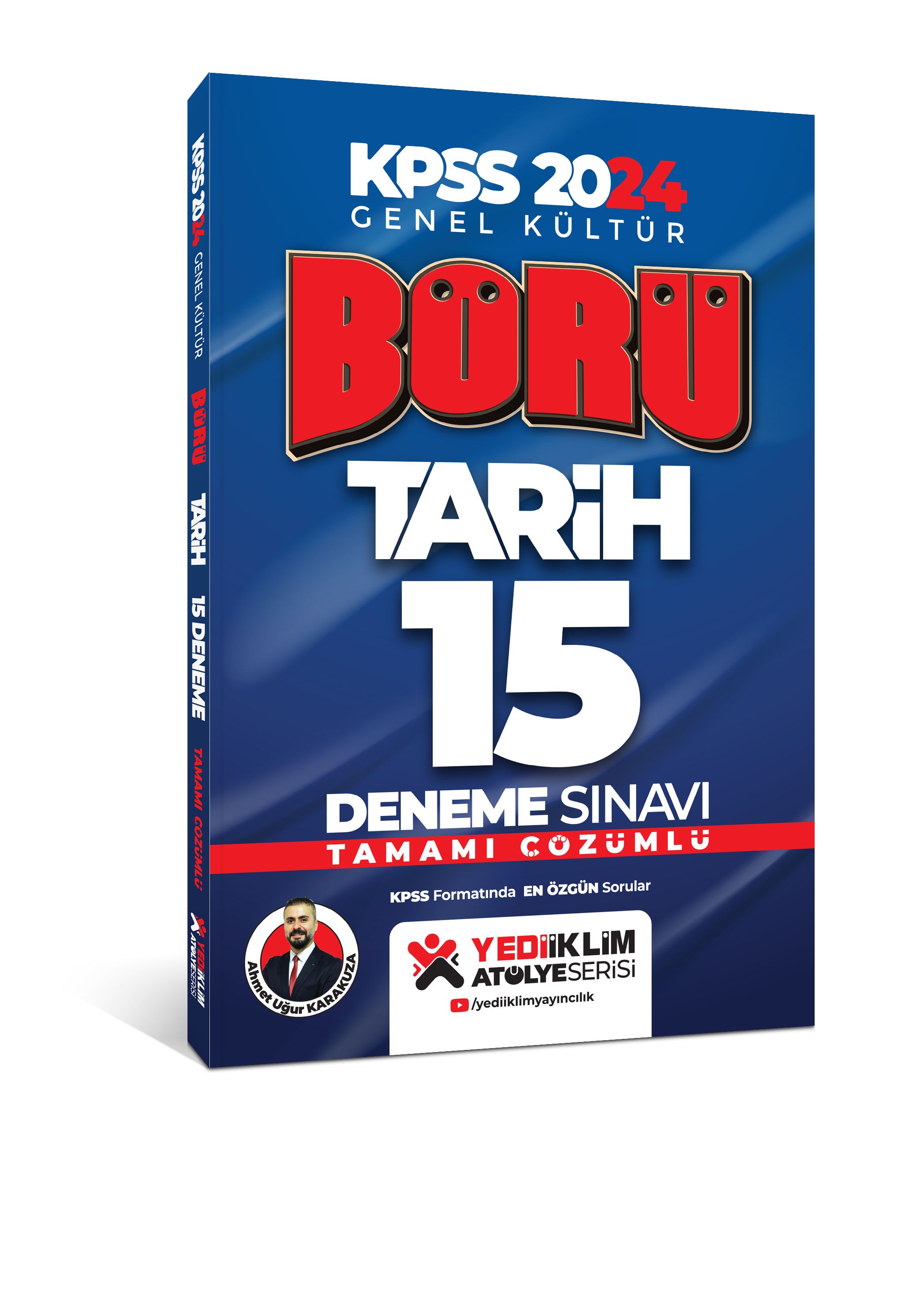 2024 KPSS Genel Kültür Börü Tarih Tamamı Çözümlü 15 Deneme (Ahmet
