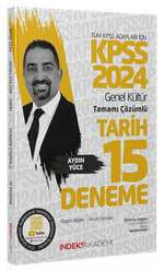 2024 KPSS Genel Kültür  Tamamı Çözümlü Tarih 15 Deneme