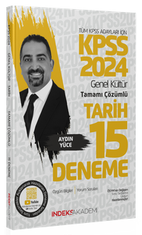2024 KPSS Genel Kültür  Tamamı Çözümlü Tarih 15 Deneme