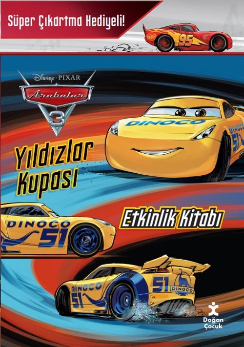Disney Arabalar 3 / Yıldızlar Kupası Etkinlik Kitabı