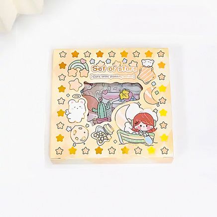 Set of Stars Temalı 100 Yaprak Sticker Seti • Bullet Journal