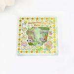 Happy Little Day Temalı 100 Yaprak Sticker Seti • Bullet Journal