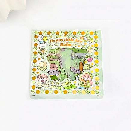Happy Little Day Temalı 100 Yaprak Sticker Seti • Bullet Journal