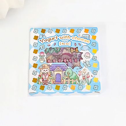 Yogurt with Cheese Temalı 100 Yaprak Sticker Seti • Bullet Journal