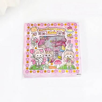 Sweet Heart Temalı 100 Yaprak Sticker Seti • Bullet Journal