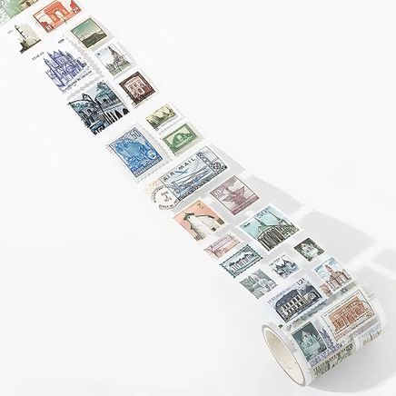 Worldwide Patrol Temalı Rulo Sticker • Bullet Journal