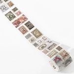 Postmark Vintage Temalı Rulo Sticker • Bullet Journal