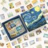 Van Gogh Temalı Kutu Sticker • Bullet Journal