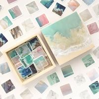 Deniz Temalı Kutu Sticker • Bullet Journal