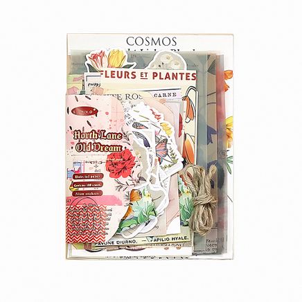 North Lane Old Dream Temalı Parşömen Kağıt Set • Bullet Journal