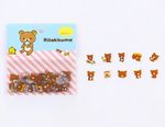 Rilakkuma Mavi Temalı 80 Adet Sticker Seti • Bullet Journal