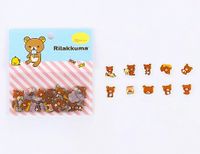 Rilakkuma Mavi Temalı 80 Adet Sticker Seti • Bullet Journal