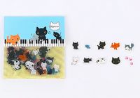 Kediler Temalı 80 Adet Sticker Seti • Bullet Journal