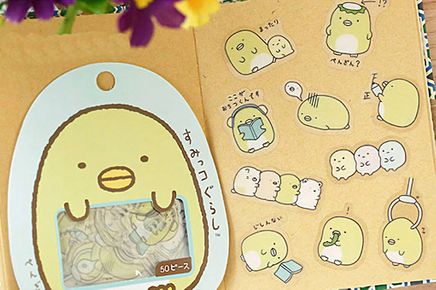 Penguin Temalı Sumikko Gurashi 50 Adet Sticker Seti • Bullet Journal