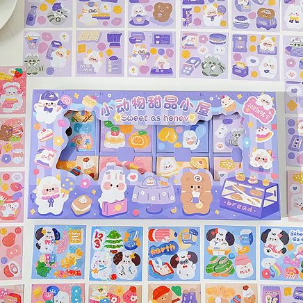 Sweeet as Honey Temalı 200 Yaprak Sticker Seti • Bullet Journal