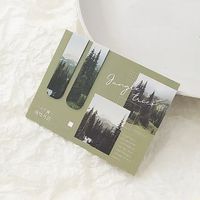 Jungle Trees Temalı Ayraç