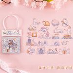 Mushroom Dream Temalı 40 Adet Sticker Seti • Bullet Journal