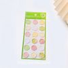 Yeşil Temalı Wax 3D Pul Sticker Seti • Bullet Journal (GGK-DF025)
