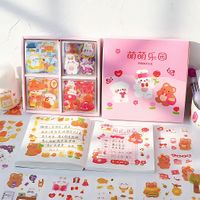 Sweet Bears Temalı 100 Yaprak 4 Bölmeli Sticker Seti • Bullet Journal
