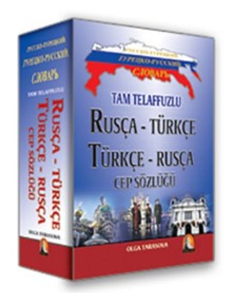 Tam Telaffuzlu Rusça-Türkçe - Türkçe-Rusça Cep Sözlüğü