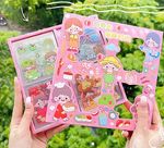 Garden Girl Temalı 100 Yaprak 4 Bölmeli Sticker Seti • Bullet Journal