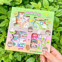 Spring Temalı 100 Yaprak 4 Bölmeli Sticker Seti • Bullet Journal