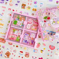 Travel Temalı 100 Yaprak 4 Bölmeli Sticker Seti • Bullet Journal