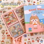 Good Time Temalı 100 Yaprak 4 Bölmeli Sticker Seti • Bullet Journal
