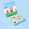 Sweet Girl and Rabbit Temalı 80 Yaprak 4 Bölmeli Sticker Seti • Bullet Journal (GGK-DL066)
