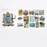 Romantik Sanat Pul Temalı 45 Adet Sticker Seti • Bullet Journal