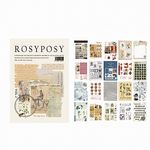 Vintage Temalı 20 Sayfa Sticker Defteri • Scrapbooking • Bullet Journal