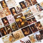 Leonardo Da Vinci Temalı 45 Adet Sticker Seti • Bullet Journal