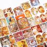 Alphonse Mucha Temalı 45 Adet Sticker Seti • Bullet Journal