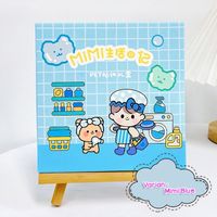 Shower Temalı 100 Yaprak 4 Bölmeli Sticker Seti • Bullet Journal