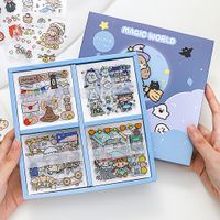 Magic World Temalı 100 Yaprak 4 Bölmeli Sticker Seti • Bullet Journal