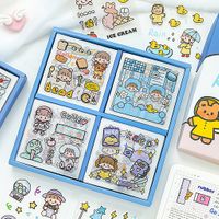 Rain Temalı 100 Yaprak 4 Bölmeli Sticker Seti • Bullet Journal