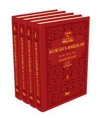 Kur'an'a Bakışlar Kur'an-ı Kerim Tefsiri 4 Cilt (Kırmızı)