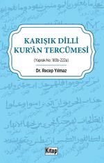 Karışık Dilli Kur'an Tercümesi (Yaprak No:183b-222a)