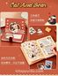 Cat and Bear Temalı Hediye Kutulu Kit • Defter • Washi Bant • Not Kağıdı • Sticker • Kart (GGK-NA004)</span>