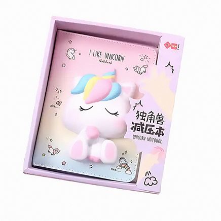 Unicorn Temalı Günlük Defteri 3D