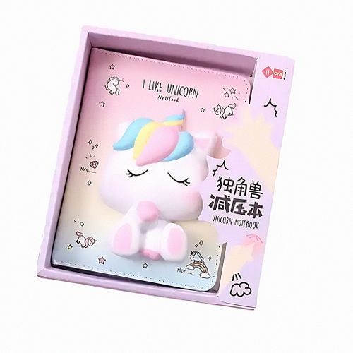 Unicorn Temalı Günlük Defteri 3D