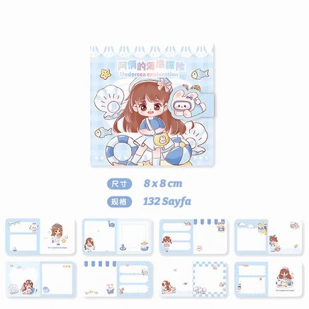 Undersea Exploration Temalı Defter